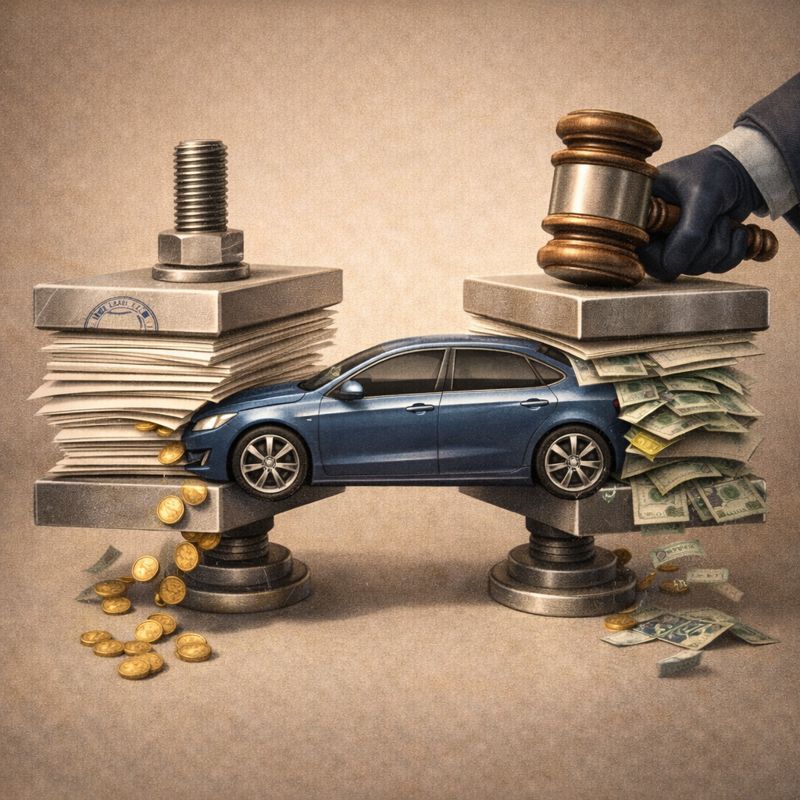 От штрафов до изъятия авто: что будет, если перестать платить автокредит